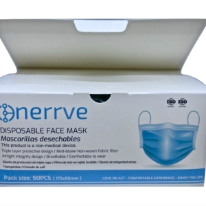 NERRVE Disposable Face Mask (50 pcs. /box)